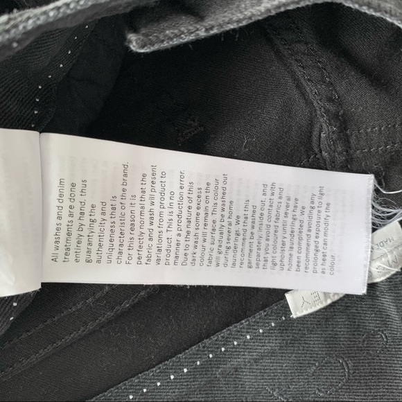 NWT Stella McCartney Black Star-Print Skinny Jeans - Picture 12 of 13